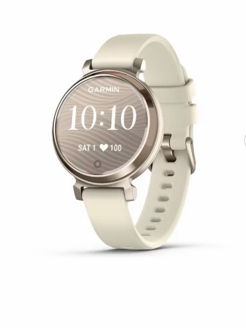 Garmin Lily 3 Smartwatch in Cream Gold
